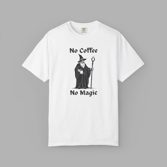 No Coffee, No Magic T-Shirt