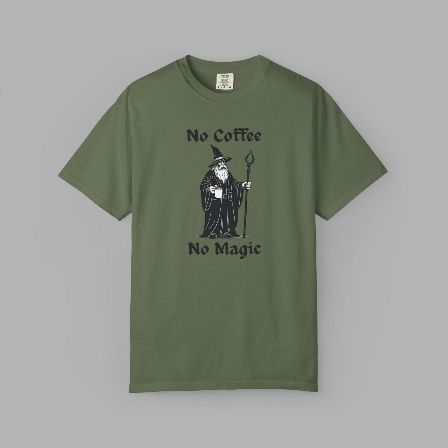 No Coffee, No Magic T-Shirt